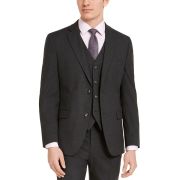 Alfani Men’s Slim-Fit Stretch Charcoal Solid Suit Jacket $360 B4HP