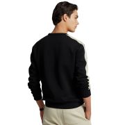 Polo Ralph Lauren Men’s Double-Knit Crewneck Pullover Black B4HP $138