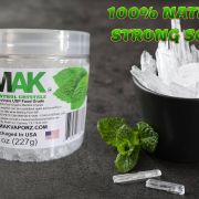 MAK Menthol Crystals 8 oz Pure Organic 100% Natural Menthol Crystals In a Jar