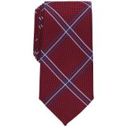 Club Room Men’s Otero Grid Tie Red OS B4HP