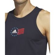 Adidas Men’s American Flag Tank Legend Ink B4HP