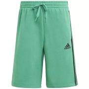 Adidas Men’s 3-Stripes 10″ Fleece Shorts Court Green XL B4HP No Tags