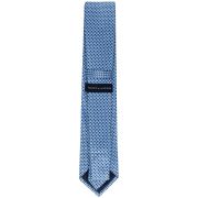 Tommy Hilfiger Men’s Micro-Geo Tie Navy Blue OS B4HP