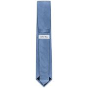 Calvin Klein Men’s Micro-Grid Tie Light Blue OS B4HP