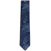 Tommy Hilfiger Men’s Classic Palm Leaves Tie Navy OS B4HP