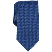 Michael Kors Men’s Finnerty Geo-Print Tie Navy OS B4HP