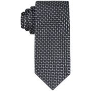 Calvin Klein Men’s Square Medallion Tie Black OS B4HP