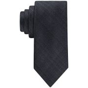 Calvin Klein Men’s Canvas Solid Tie Black OS B4HP