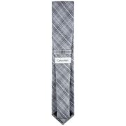 Calvin Klein Men’s Fine Wire Plaid Tie OS B4HP