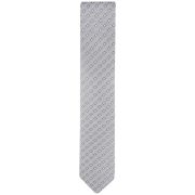 Calvin Klein Men’s Square Grid Neat Tie Cream OS B4HP