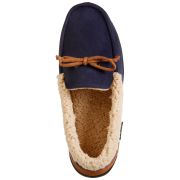 Isotoner Men’s Vincent Moc Slipper Blue B4HP