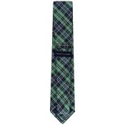 Tommy Hilfiger Men’s Classic Plaid Tie NavyGreen OS B4HP