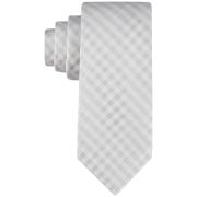 Calvin Klein Men’s Check-Pattern Tie OS B4HP