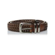 Perry Ellis Portfolio Men’s Leather Braided Belt B4HP