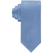 Calvin Klein Men’s Micro-Grid Tie Light Blue OS B4HP