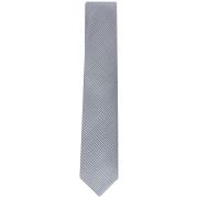 Calvin Klein Men’s Silver Grid Tie Grey OS B4HP