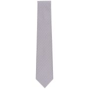 Michael Kors Men’s Hempstead Grid Tie Silver OS B4HP