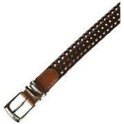 Perry Ellis Portfolio Men’s Leather Braided Belt B4HP