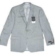 Lauren Ralph Lauren Men Lancaster Plaid Ultraflex Sport Coat Blazer 48 Long Grey