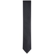 Calvin Klein Men’s Tonal Square Solid Tie Black OS B4HP