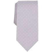 Michael Kors Men’s Hempstead Grid Tie Silver OS B4HP