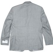 Lauren Ralph Lauren Men Lancaster Plaid Ultraflex Sport Coat Blazer 48 Long Grey