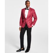 Alfani Men’s Formal Slim-Fit Dressy Tuxedo Jacket Blazer Rose $360