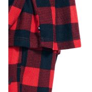 Nautica Men’s 2-Pc Relaxed-Fit Buffalo Plaid Waffle-Knit T-Shirt Pajama Pants L