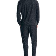 Nautica Men’s 2-Pc. Relaxed-Fit Waffle-Knit T-Shirt & Pajama Pants Set B4HP