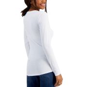 Aveto Juniors’ V-Neck Long-Sleeved Top B4HP new
