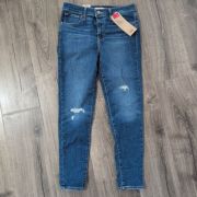 Levi’s Women’s 720 High-Rise Super Skinny Crop Jeans Quebec Echo Size 27 B4HP