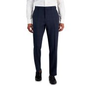 Perry Ellis Portfolio Men’s Slim-Fit Twill Pants Dark Navy 31×30 B4HP