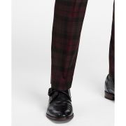 Bar III Men’s Slim-Fit Suit Separate Pants Burgundy Plaid 32×32 B4HP $175