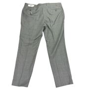 Michael Kors Men’s Classic-Fit Stretch Wool-Blend Suit Pants Gray B4HP $190