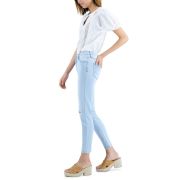 Celebrity Pink Juniors’ Ripped Skinny Ankle Jeans Candy Kiss B4HP