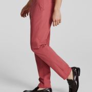 Calvin Klein Men’s Slim Fit Tech Solid Performance Dress Pants Pink 33×30 B4HP