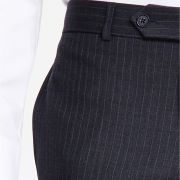 Brooks Brothers Men’s Classic-Fit Pinstripe Wool Blend Pant Grey Pinstripe B4HP