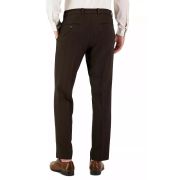 Perry Ellis Men’s Modern-Fit Stretch Solid Resolution Pants Major Brown B4HP