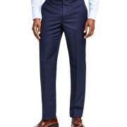Lauren Ralph Lauren Men’s Classic-Fit Stretch Flat Front Suit Pants Navy B4HP