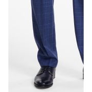 Michael Kors Men’s Classic-Fit Stretch Wool-Blend Suit Pants Blue B4HP $190