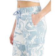 Tinseltown Juniors’ Printed Utility Jogger Pants Blue XL B4HP