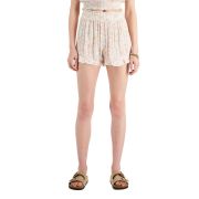 Hippie Rose Juniors’ Floral-Print Shorts Ivory Floral L B4HP