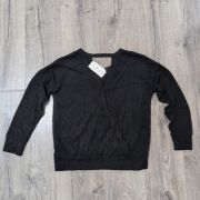 Hippie Rose Juniors’ Cutout-Back Knit Top Black B4HP