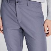 Michael Kors Men’s Classic Fit Cotton Stretch Pants Ash Blue 36×32 B4HP