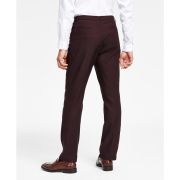 Tommy Hilfiger Men’s TH Flex Modern Fit Four-Pocket Twill Pants Burgundy B4HP