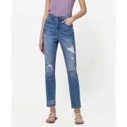 Vervet Women’s Erica Stretch Mom Jeans Blue Size 30 B4HP