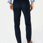 Lauren Ralph Lauren Men’s Classic-Fit Stretch Corduroy Pants Blue 36×29 B4HP