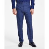 Michael Kors Men's Classic-Fit Stretch Wool-Blend Suit Pants Blue B4HP $190