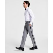 Alfani Men’s Slim-Fit Stretch Tuxedo Pants light Grey 30×32 B4HP $135