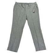 Michael Kors Men’s Classic-Fit Stretch Wool-Blend Suit Pants Gray B4HP $190
